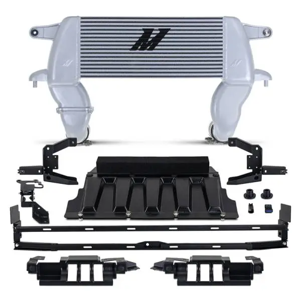 Mishimoto 21+ Ford Bronco High Mount Intercooler Kit - Silver image 3