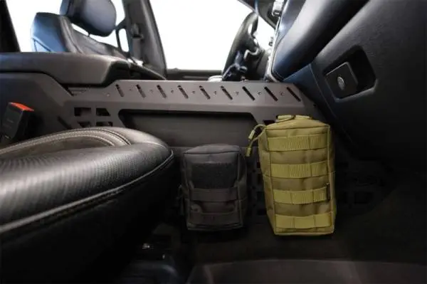 Addictive Desert Designs 2021+ RAM 1500 TRX Center Console Molle Panels & Digital Device Bridge image 12