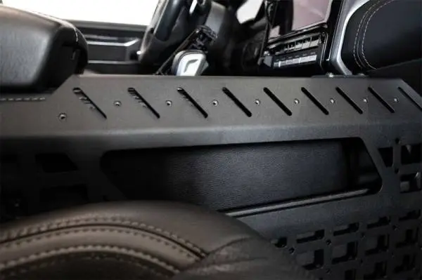 Addictive Desert Designs 2021+ RAM 1500 TRX Center Console Molle Panels & Digital Device Bridge image 15