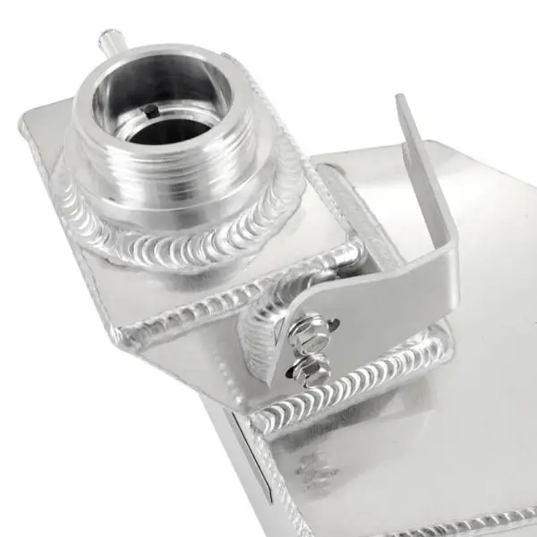 Mishimoto 13-2018 Ram 6.7L Cummins Aluminum Degas Tank - Natural image 7
