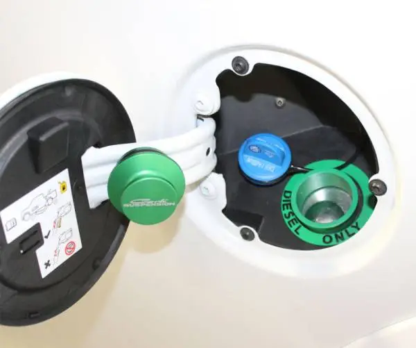 Carli 14-18 Ram 1500/2500/3500 Anodized Fuel Cap image 3