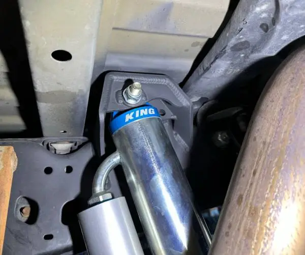 Carli 2017+ Ford F250/350 4x4 Weld-In Rear Shock Mount Pair image 3