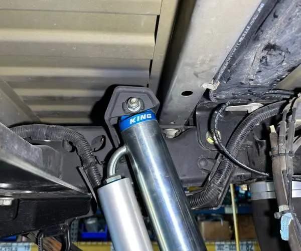 Carli 2017+ Ford F250/350 4x4 Weld-In Rear Shock Mount Pair image 4